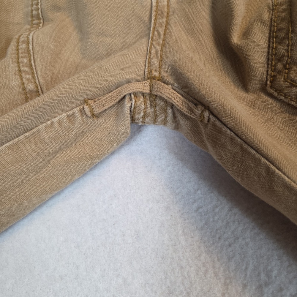 Vintage Polo Ralph Lauren Men's Cargo Pants Khaki RL-067 Utility Surplus- 33/30 - Picture 9 of 16